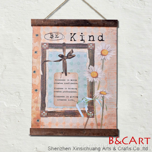 New design home goods art wall canvas hanging print on canvas